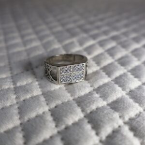 Men Silver Ring 7